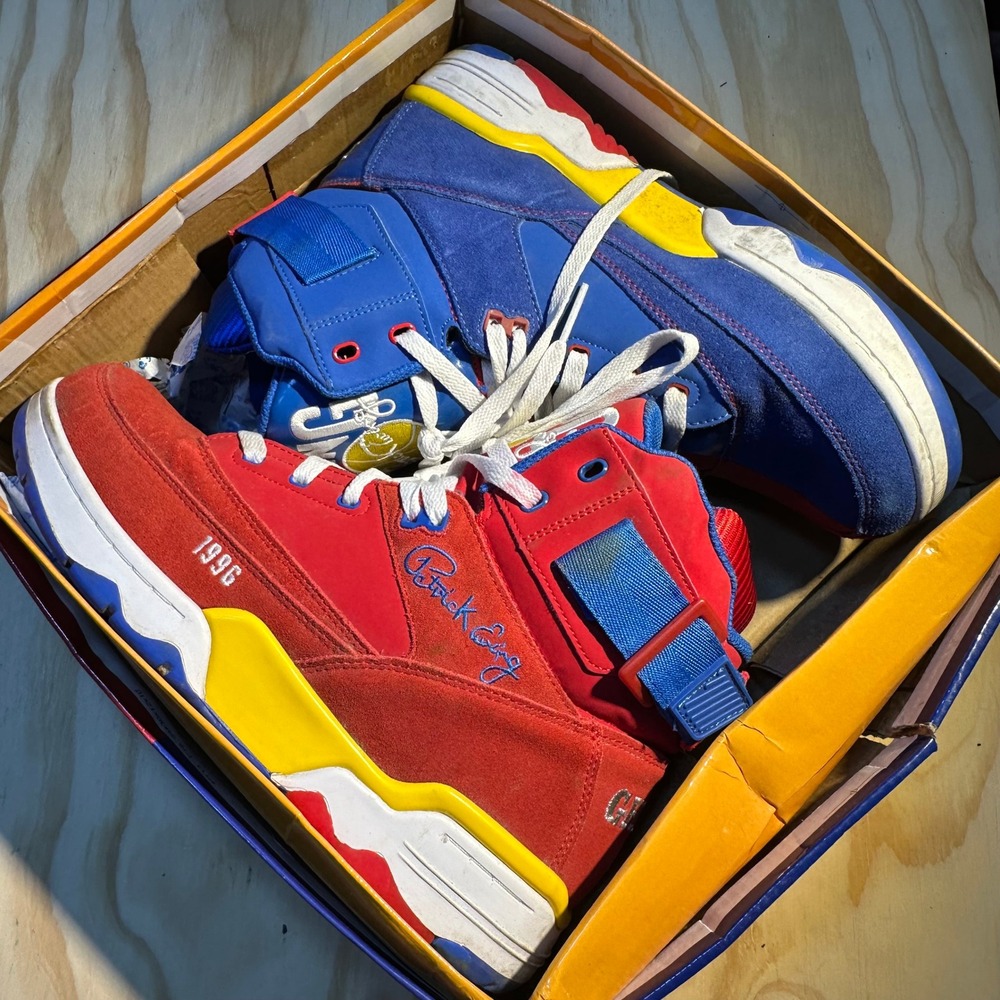 Ewing Athletics Men's 33 Hi x Ghostface Killah Ironman Sneakers Size 11.5
